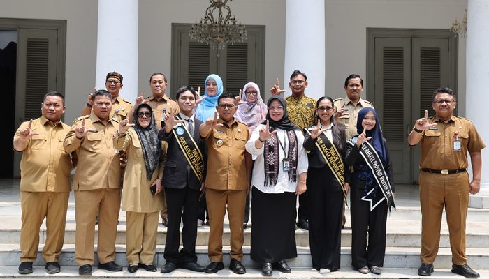 Terima Duta Bahasa Banten, Gubernur Andra Soni Dukung Program Pencegahan Kekerasan Verbal di Sekolah