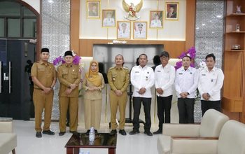 Wali Kota Tanjungbalai Salim Terima Audiensi Kepala BNN