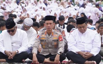 Walikota dan Kapolres Banjar Sholat Istisqo, Bersama Warga Panjatkan Doa di Tengah Kemarau