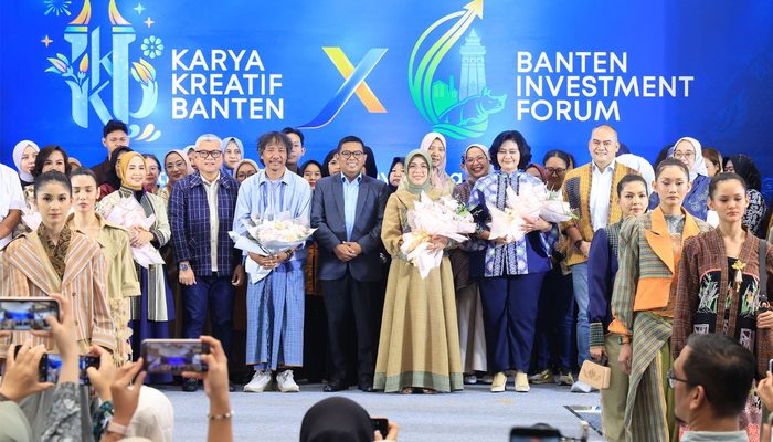 Apresiasi Karya Kreatif Banten, Gubernur Andra Soni Targetkan UMKM 1dan Wastra Lokal Bersaing di Kancah Global