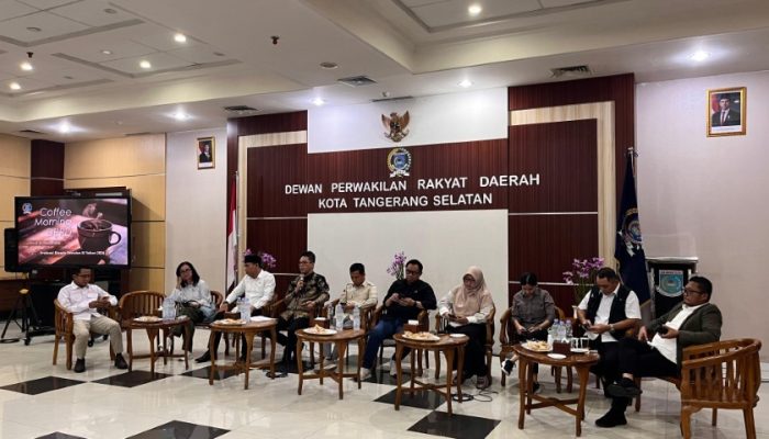 DPRD Tangsel Gelar Coffee Morning Bersama Insan Pers