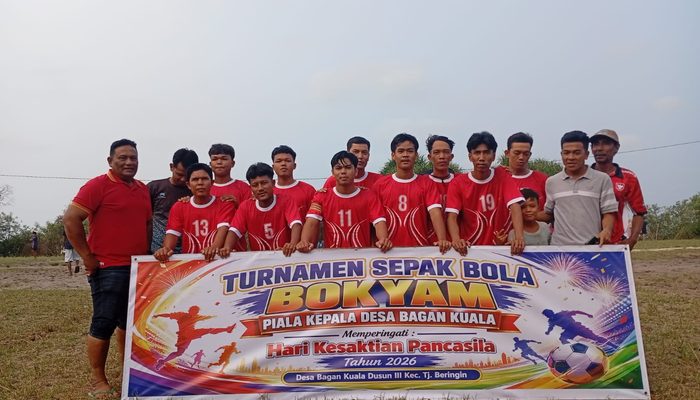 Empat Club Berebut Tiket Final Piala Kades Bagan Kuala 2026, Antusiasme Warga Tinggi