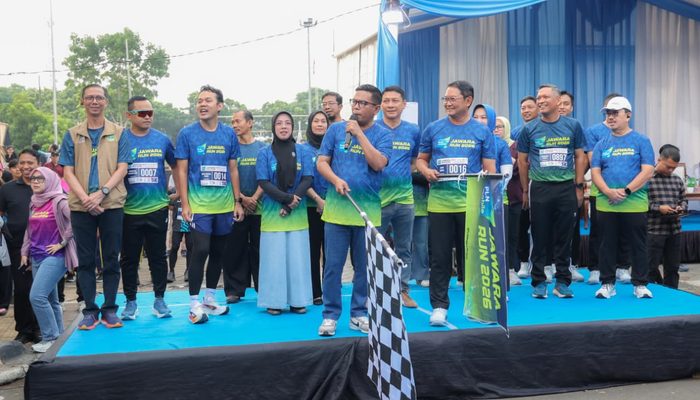 Event PLN Jawara Run 2026, Gubernur Andra Soni Ajak Masyarakat Banten Biasakan Hidup Sehat