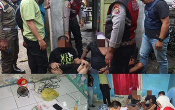 Gerebek Sarang Narkoba di Tanjung Balai, Polisi Ringkus Dua Pria dan Sita Sabu