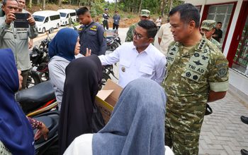 Gubernur Andra Soni dampingi Wakil Panglima TNI Tutup Karya Bakti di Pandeglang