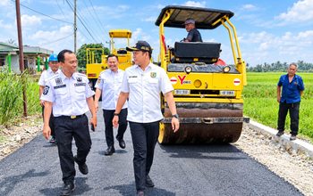 Jalan Mulus dan Jembatan Bagus, Camat Sei Bamban Apresiasi Perhatian Bupati dan Wabup Sergai