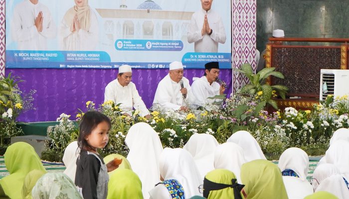 Jelang HUT Kab Tangerang ke 394, Bupati Dan Wakil Bupati Bersama ASN Gelar Istighosah