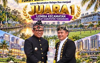 Kado HUT Ke-394, Kelapa Dua Raih Juara 1 Kecamatan Tingkat Kab Tangerang