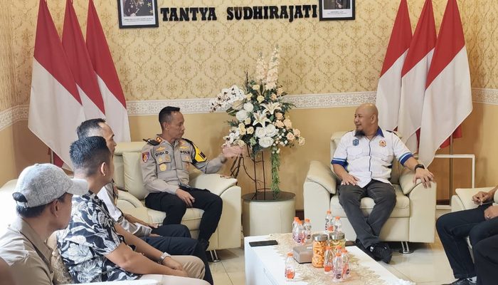 Kapolres Banjar Terima Kunjungan Pengurus KONI, Bahas Persiapan Porprov Jabar 2026