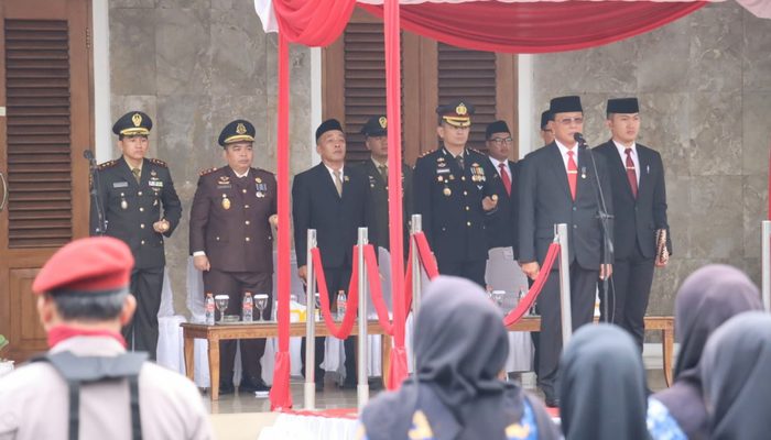 Kapolres Ciamis Hadiri Upacara Hari Kesaktian Pancasila Tingkat Kabupaten Ciamis