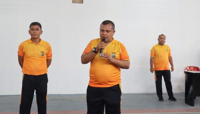 Kompol Tony Simanjuntak Hadiri Uji Bela Diri Polri