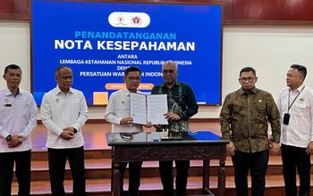 PWI-Lemhannas Teken MoU untuk Menjaga Ketahanan Nasional
