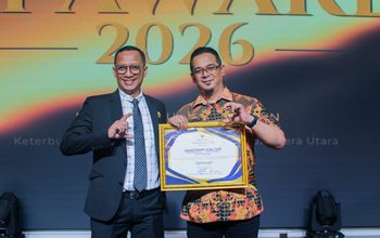 Pemko Tebing Tinggi Raih Predikat Informatif KI Sumut Award 2026