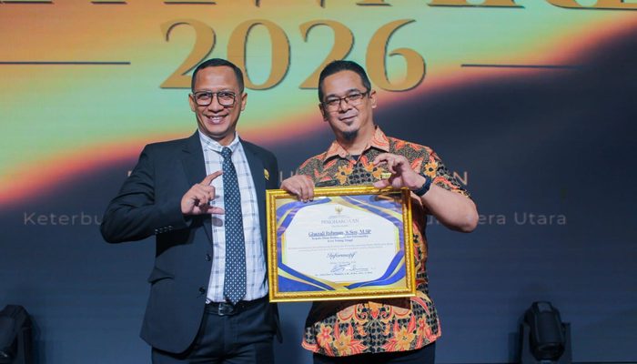 Pemko Tebing Tinggi Raih Predikat Informatif KI Sumut Award 2026