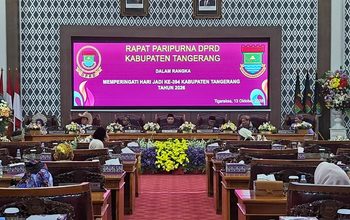 Peringati HUT ke-394, DPRD Kabupaten Tangerang Gelar Rapat Paripurna