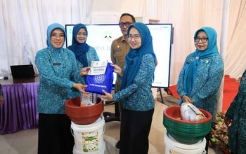 Program Aku Hatinya PKK, Tinawati Tekankan Ketahanan Pangan dan Kepedulian Lingkungan