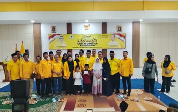 Rayakan HUT Ke 62, DPD Golkar Kab Tangerang Gelar Santunan Yatim
