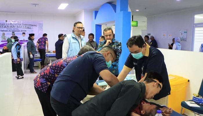 Sambut HUT Kabupaten Tangerang, Ratusan Anak Ikuti Khitanan Massal di RSUD Tigaraksa