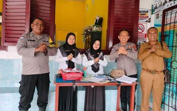 Satlantas Polres Tanjung Balai Jaga Kelancaran Jalan