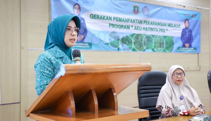Tinawati Andra Soni Ajak Kader PKK Optimalkan Pekarangan untuk Ketahanan Pangan