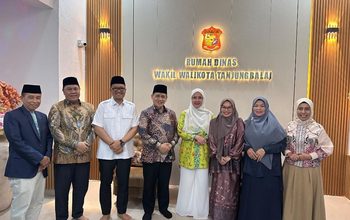 Wakil Wali Kota Tanjungbalai Terima Kunjungan Wamenag RI, Romo H.R. Muhammad Syafi’i