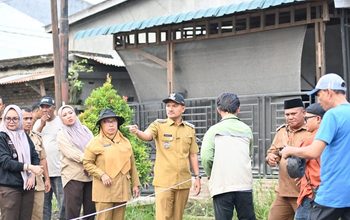 Wali Kota Tanjungbalai Tinjau Perbaikan Pembangunan Jalan