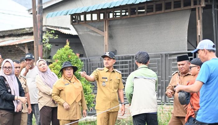 Wali Kota Tanjungbalai Tinjau Perbaikan Pembangunan Jalan