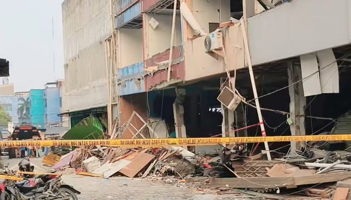 Ledakan Gudang Pemasok MBG di Pasar Cimanggis Ciputat, Polisi Temukan Tabung Etilen 52 Kg