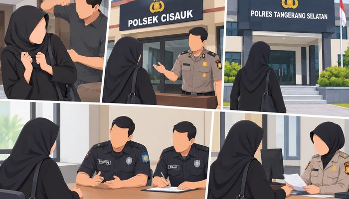 Mengaku Ditolak Saat Melapor Dugaan KDRT di Polsek Cisauk, Korban Lanjut ke Polres Tangsel